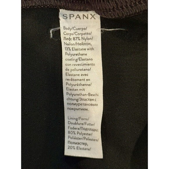 SPANXshape Faux Leather Leggings Size S EUC!!! - Picture 6 of 7